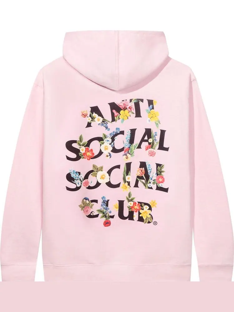 Худи Anti Social Social Club Self Conclusion Hoodie 'Pink' — изображение 2 из 2, розовый