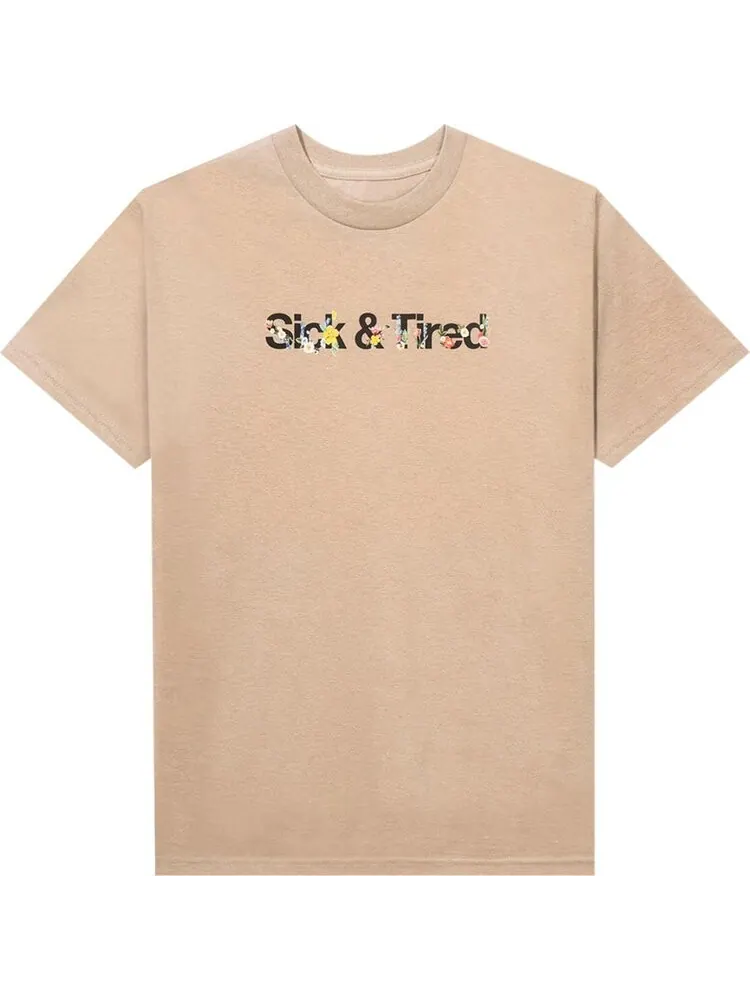 Футболка Anti Social Social Club Self Conclusion Tee 'Sand' — изображение 1 из 2, загар