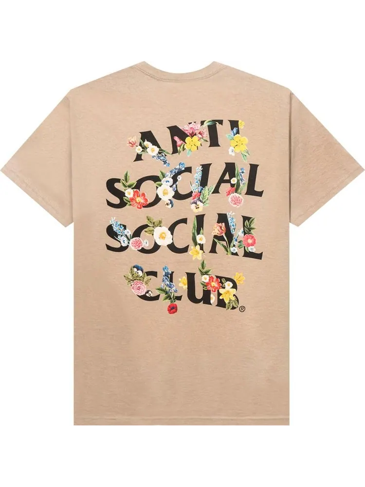 Футболка Anti Social Social Club Self Conclusion Tee 'Sand' — изображение 2 из 2, загар