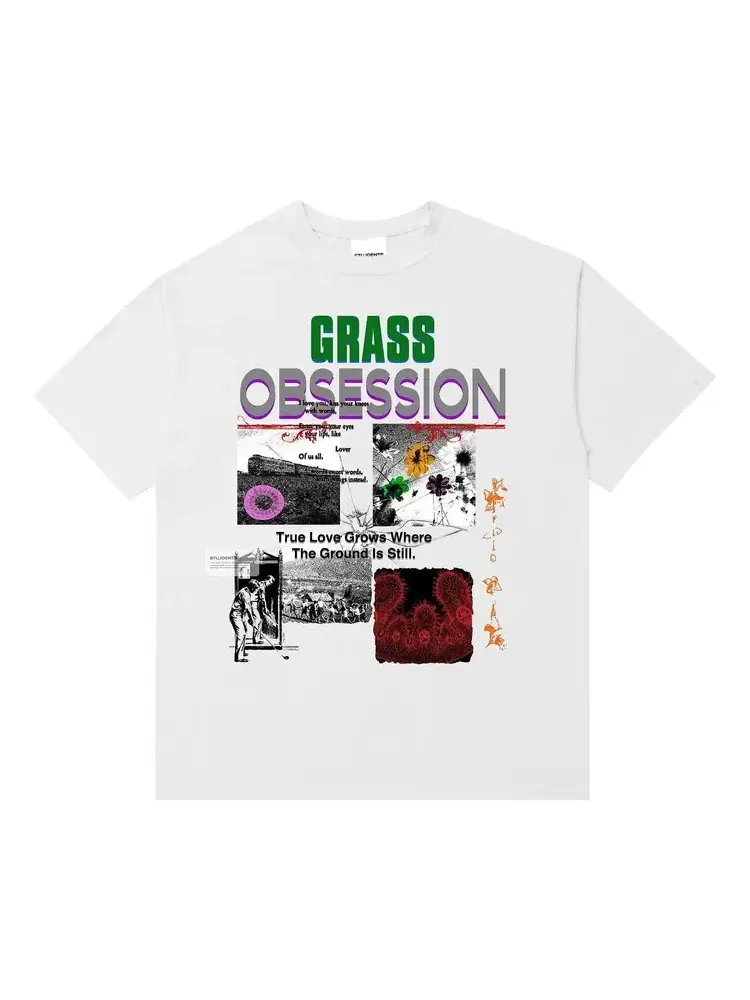 Футболка Students Grass Obsession — белый