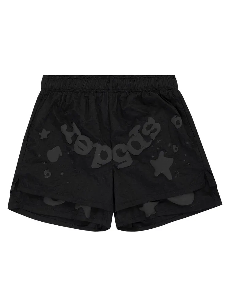 Шорты Sp5der Beluga Double Layer Short — изображение 1 из 3, черный