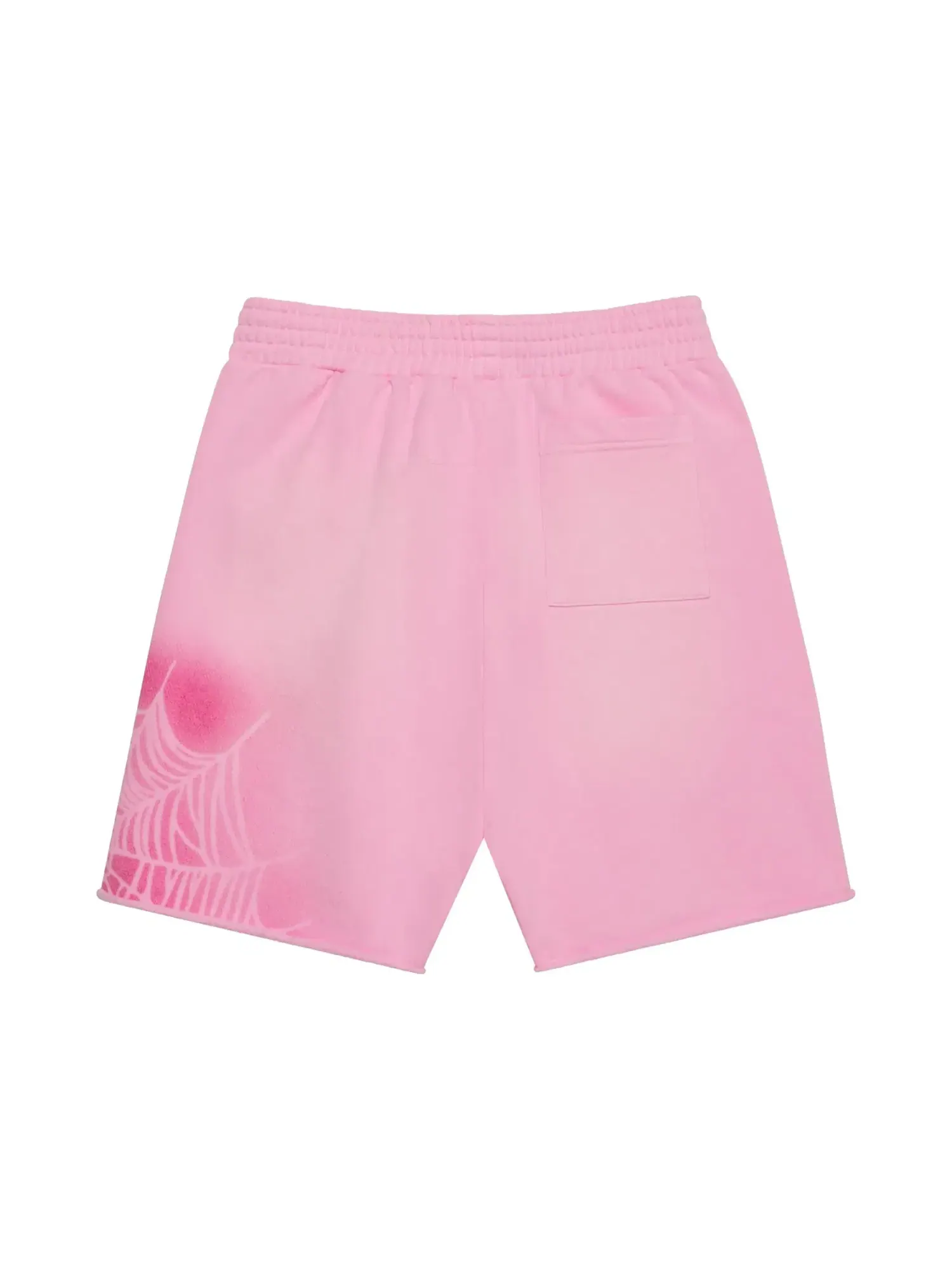Шорты Sp5der OG Web V2 Spray Sweatshort — изображение 2 из 2, розовый