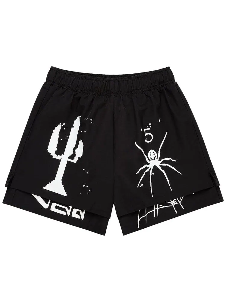 Шорты Sp5der VAA Double Layer Short — изображение 1 из 3, черный