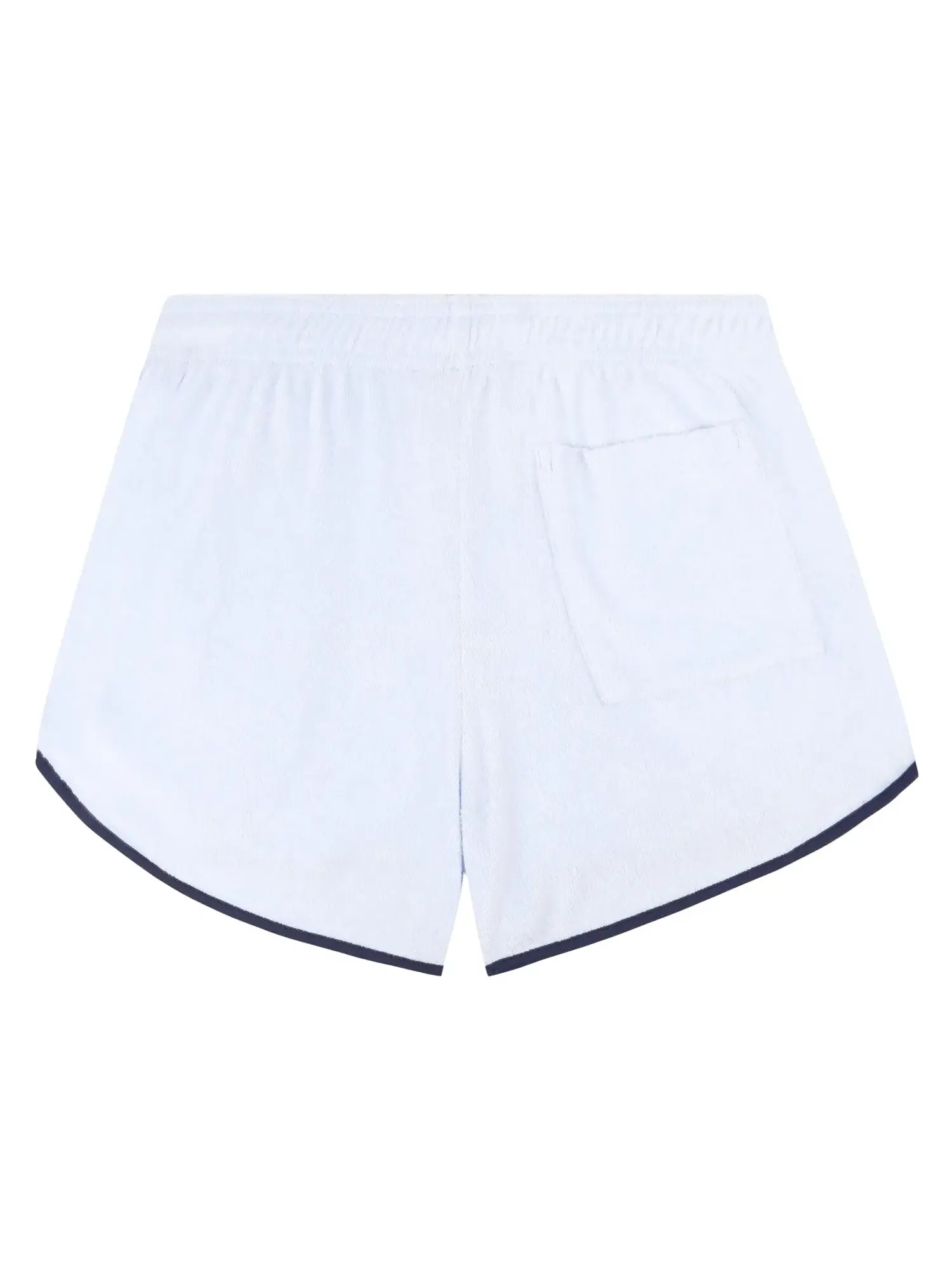 Спортивные шорты Sporty & Rich Signature Logo Terry Short — изображение 2 из 2, темный темно-синий