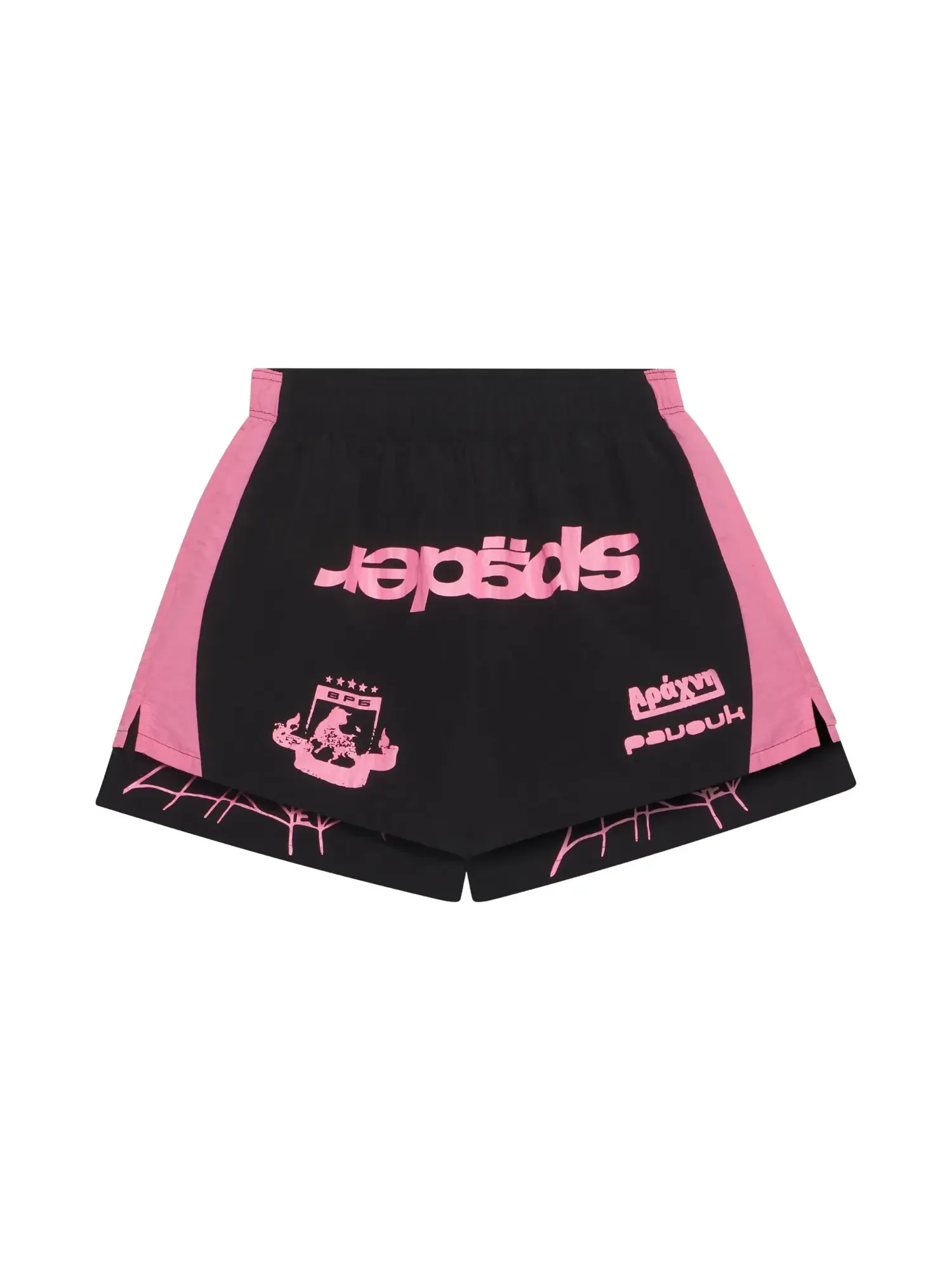 Шорты Sp5der Double Layer Short — изображение 1 из 2, черный