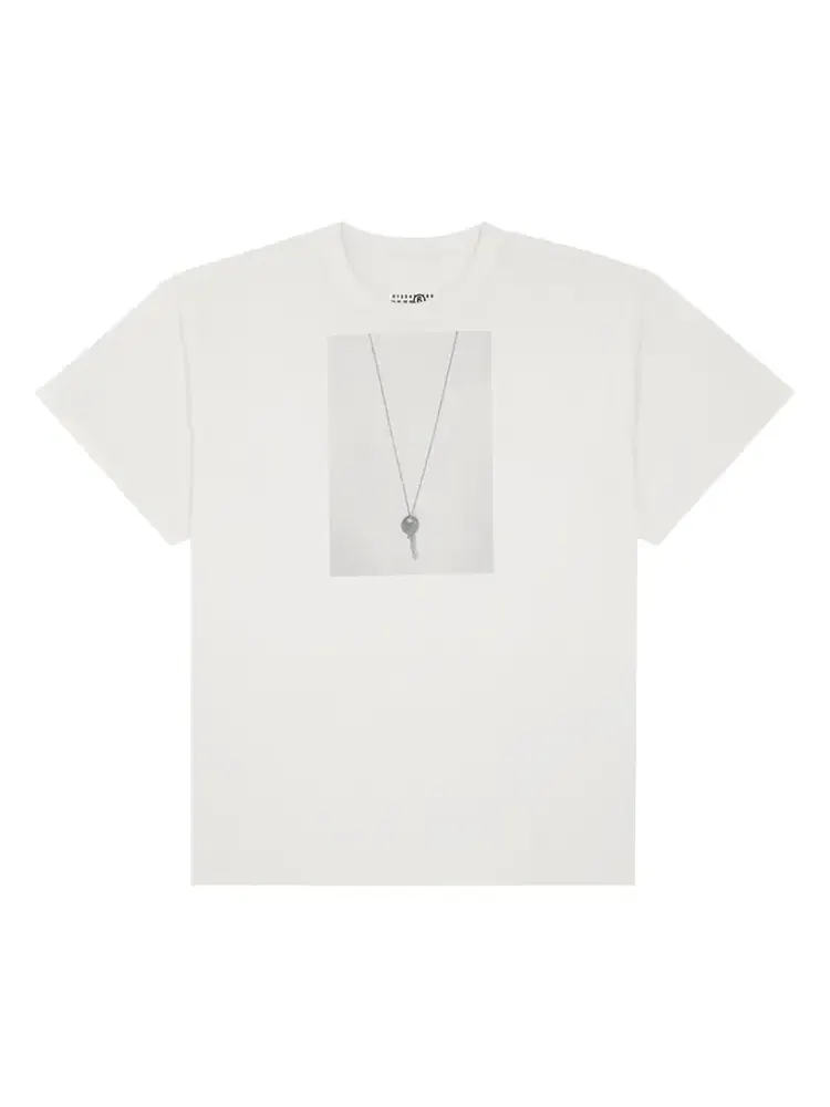 Футболка MM6 Maison Margiela — изображение 1 из 1, белый