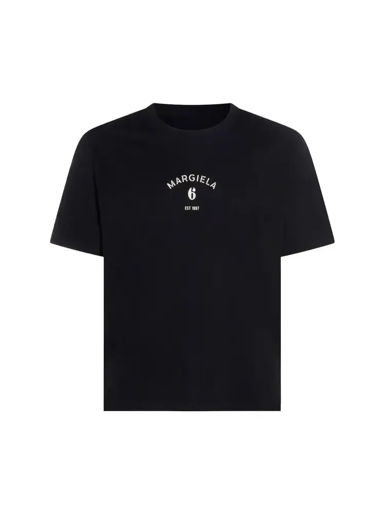 Футболка MM6 Maison Margiela — изображение 1 из 2, черный