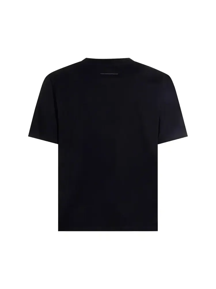 Футболка MM6 Maison Margiela — изображение 2 из 2, черный