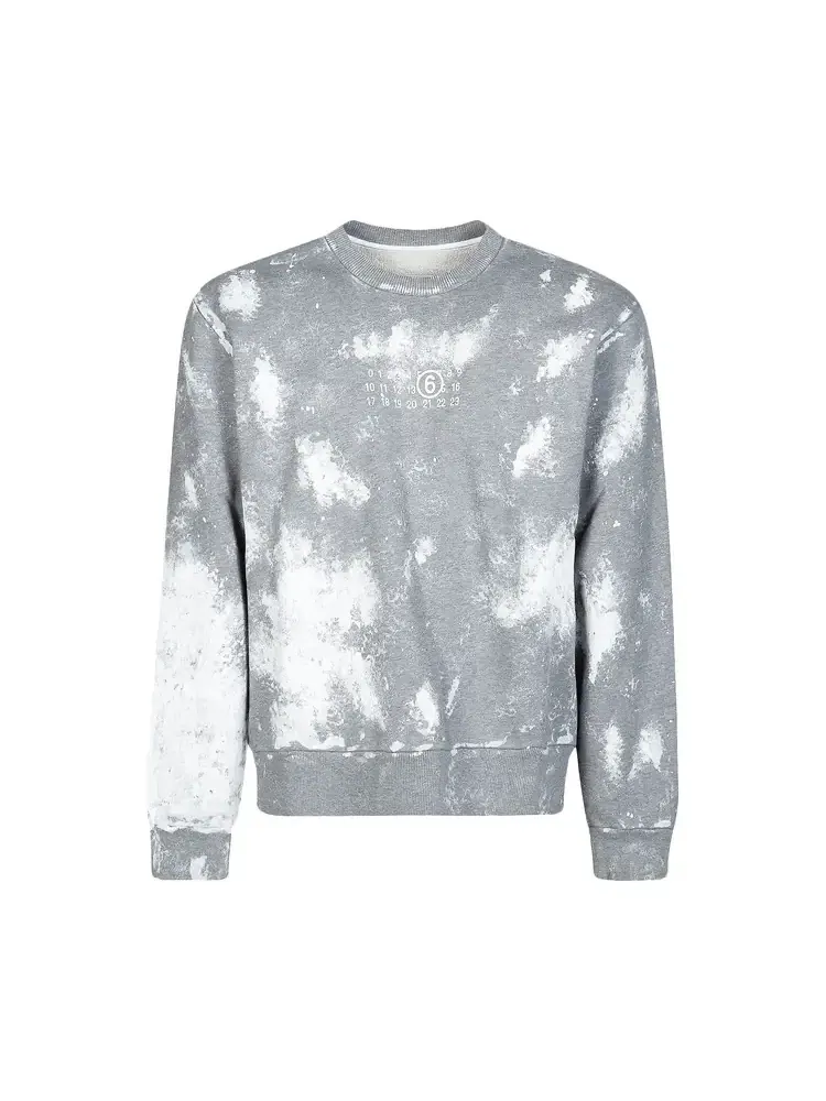 Толстовка MM6 Maison Margiela — изображение 1 из 2, серый