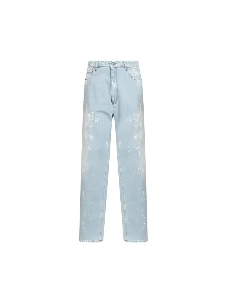 Брюки с карманами MM6 Maison Margiela 5 — изображение 1 из 1, синий
