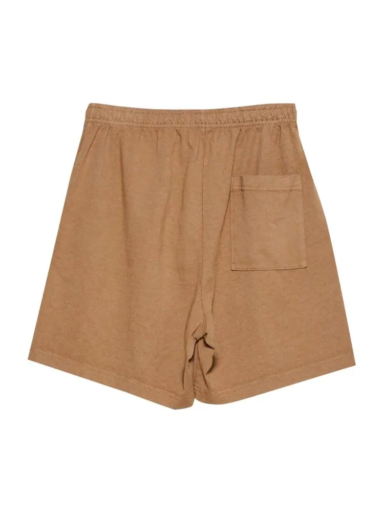 Шорты Sporty & Rich Made In USA Gym Short — изображение 2 из 2, бежевый