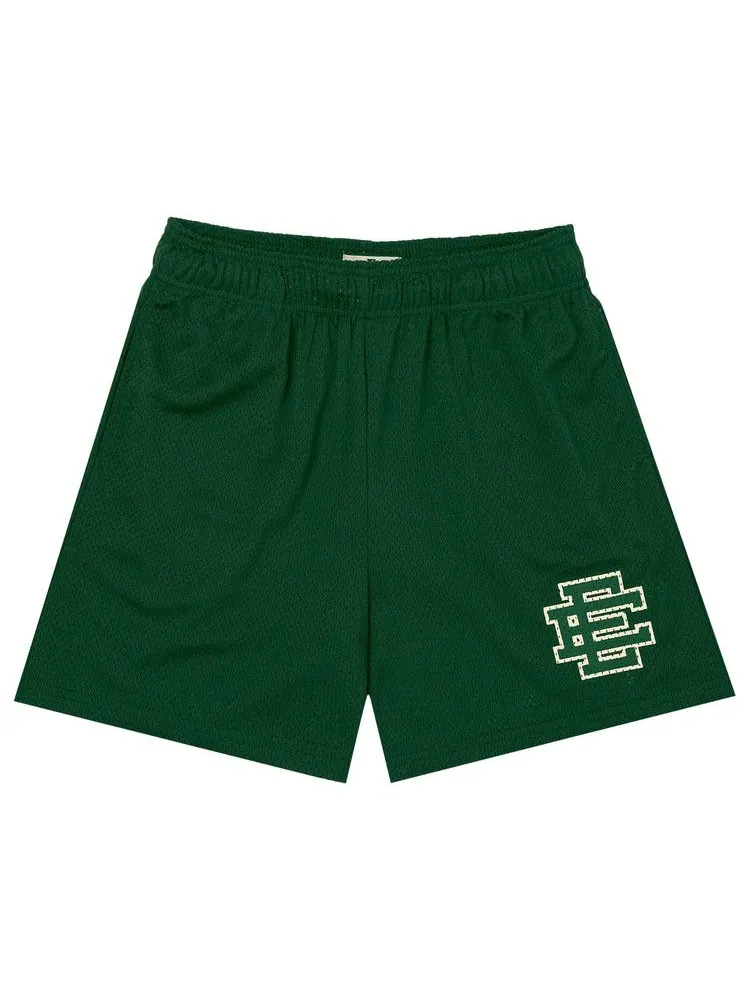 Шорты Eric Emanuel EE Basic Short — изображение 1 из 2, темный зеленый/белый