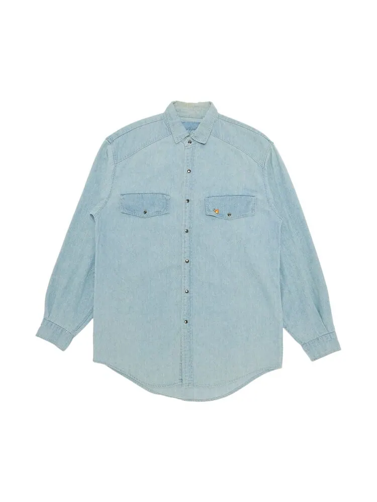 Рубашка Sky High Farm Workwear GOAT Exclusive for Manifesto Sky High Farm Workwear Denim 'Light Wash' — синий