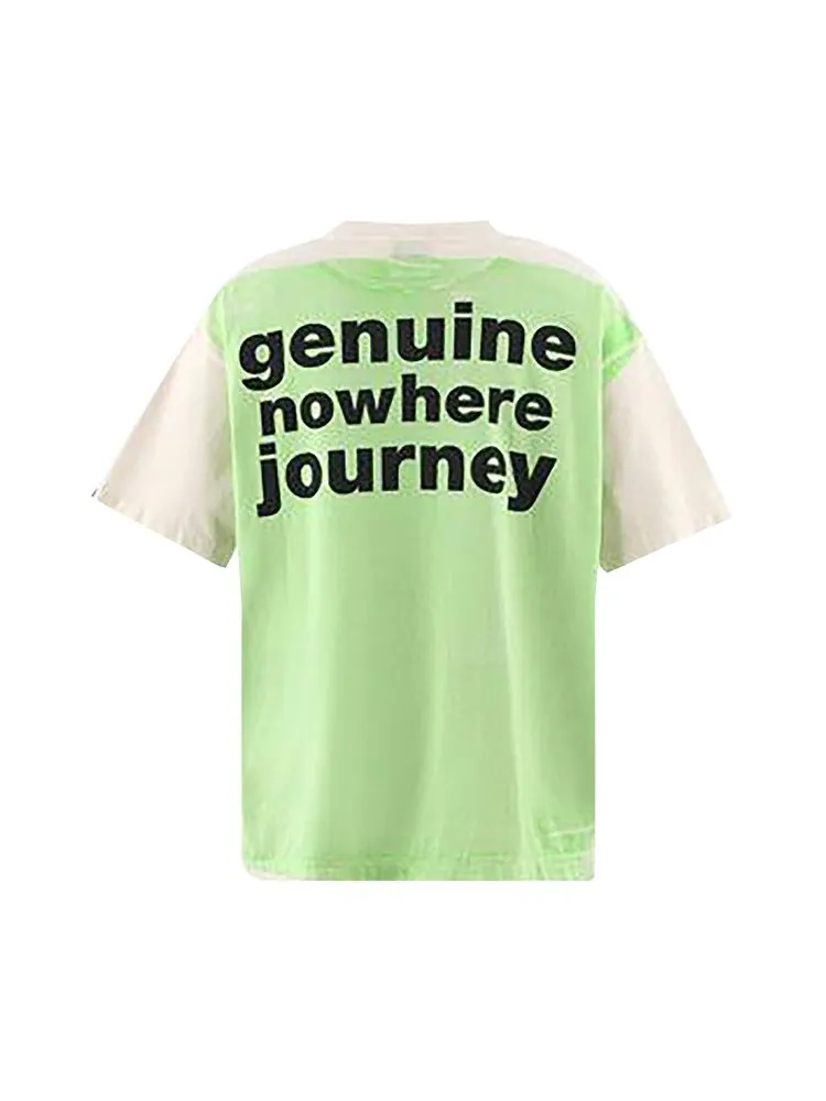Футболка SAINT Mxxxxxx x BAPE Handprint Tee — изображение 2 из 2, белый зеленый