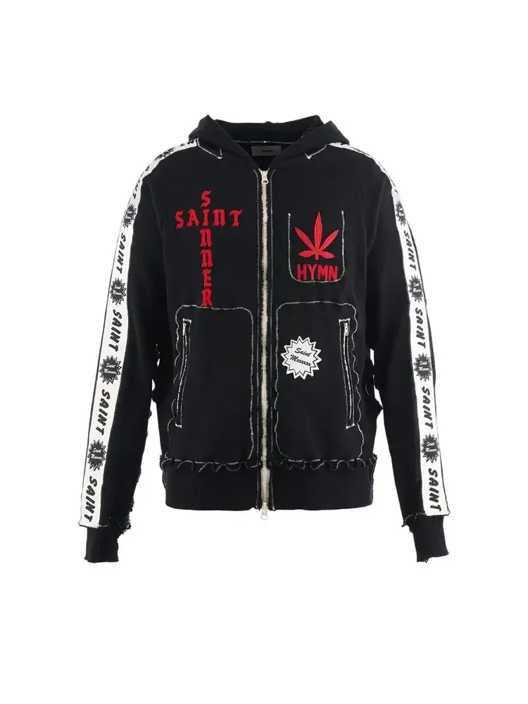 Толстовка на молнии SAINT Mxxxxxx x A Love Movement — черный