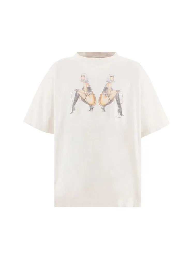 Футболка SAINT Mxxxxxx Sorayama Ladies T-Shirt — белый