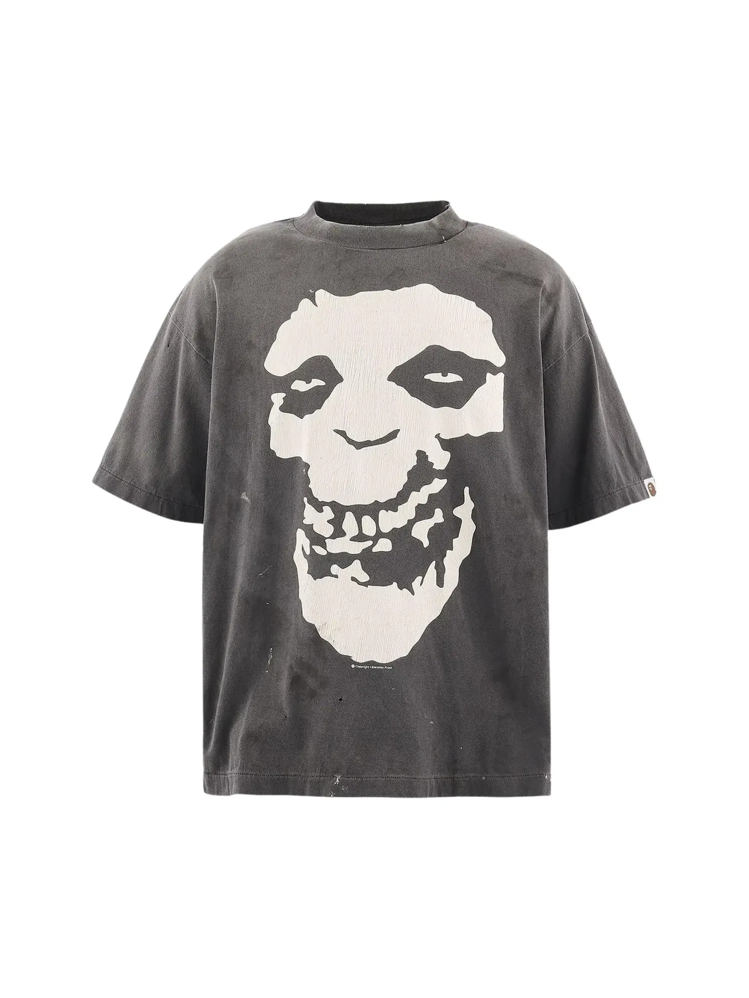 Футболка с коротким рукавом SAINT Mxxxxxx x BAPE Always Love — изображение 1 из 2, черный