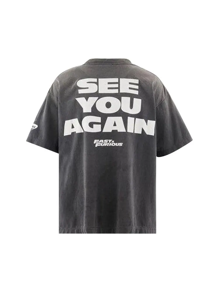 Футболка SAINT Mxxxxxx Furious 7 Short Sleeve Tee — изображение 2 из 2, черный