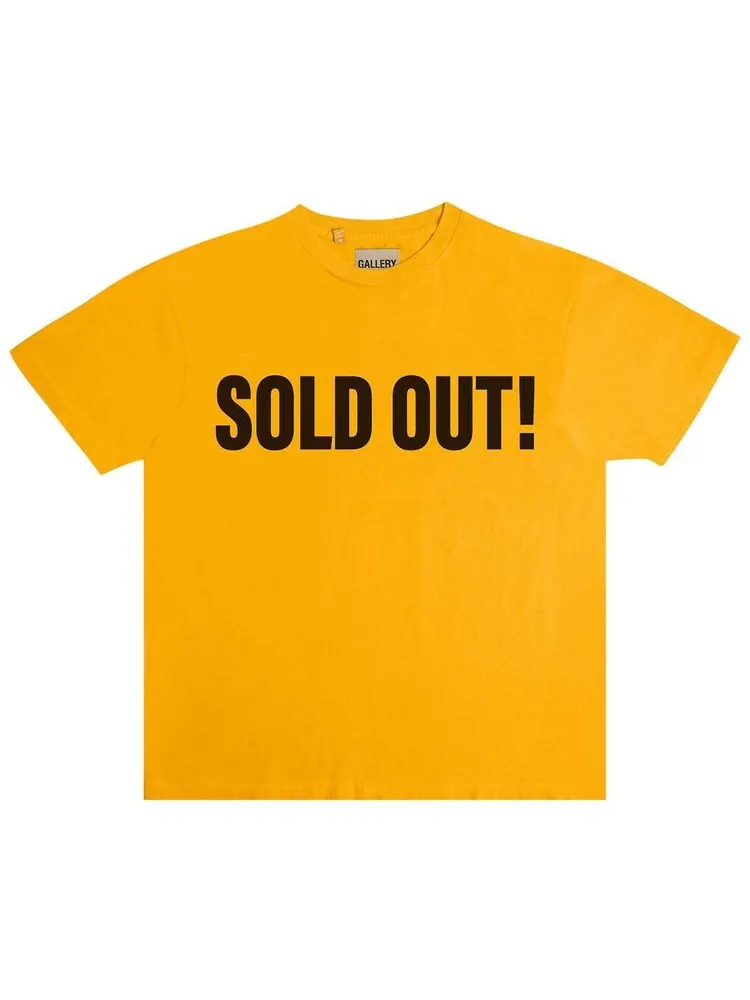 Футболка Gallery Dept. Sold Out Tee Gold — изображение 1 из 2, золото