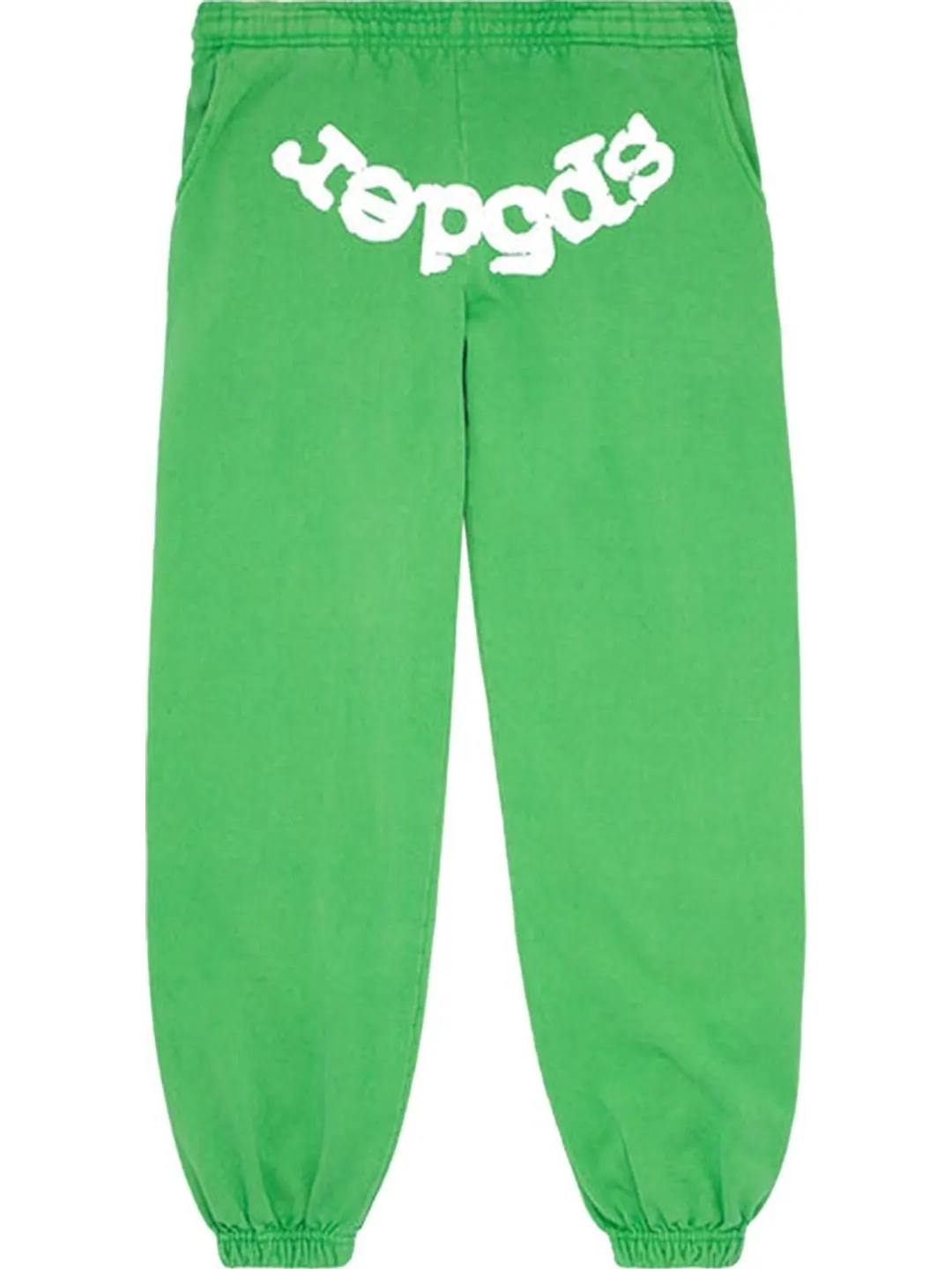Спортивные брюки Sp5der Classic Sweatpant 'Slime Green' — изображение 1 из 2, зеленый