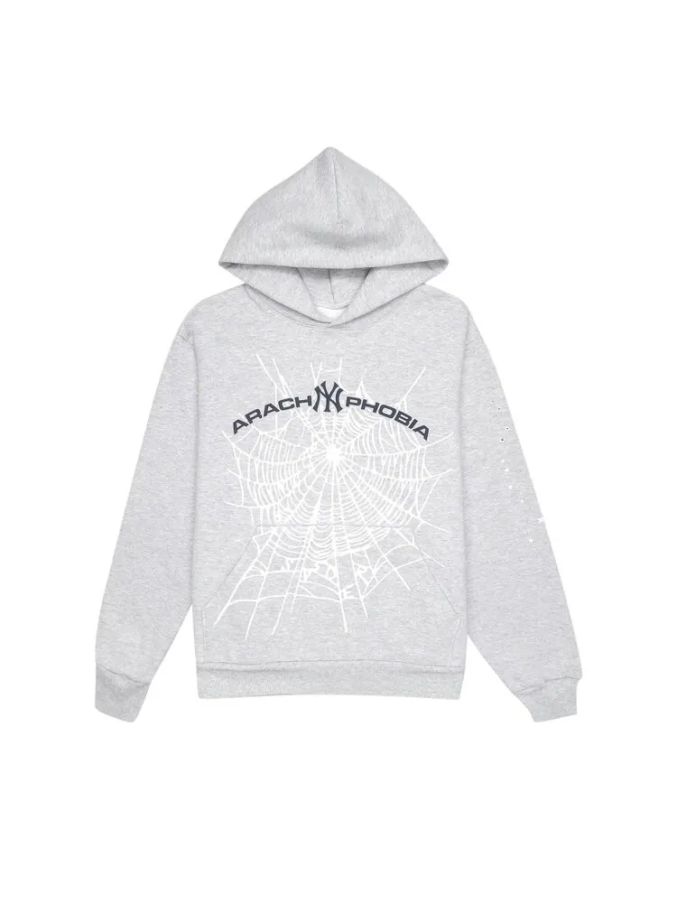 Худи Sp5der Arach NY Phobia Hoodie — изображение 1 из 2, серый