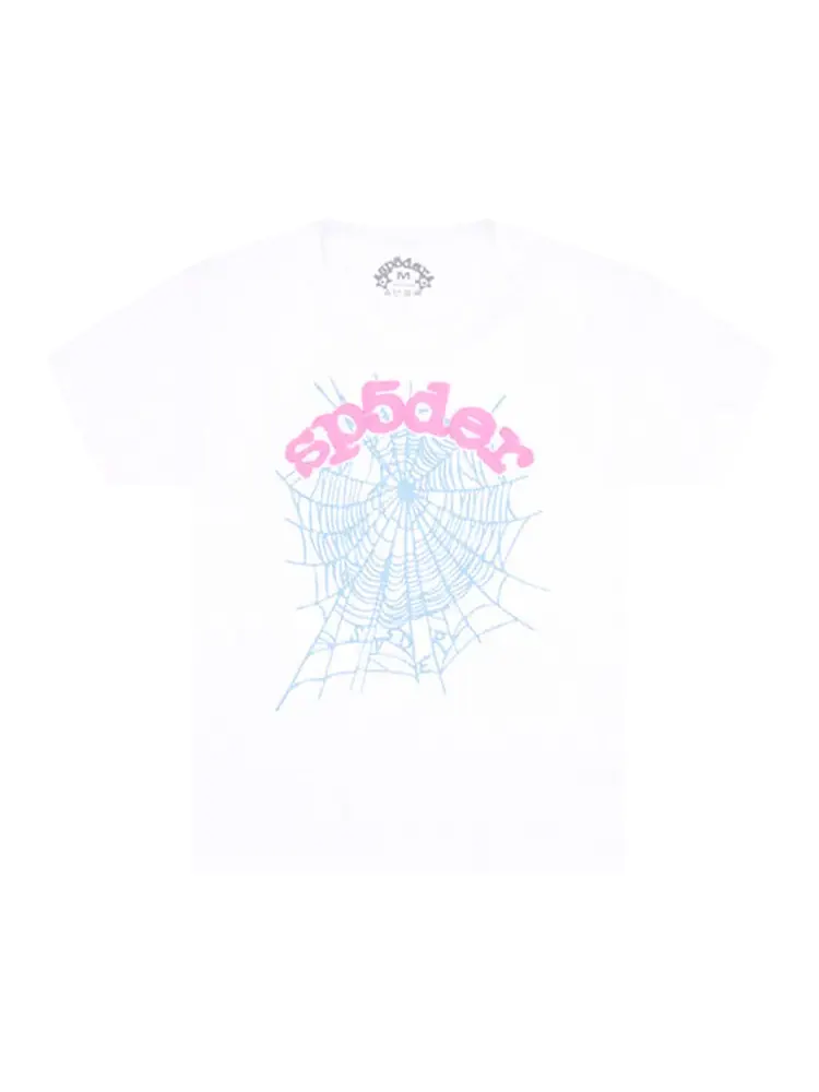 Футболка Sp5der OG Web Baby 'White' — изображение 1 из 3, белый