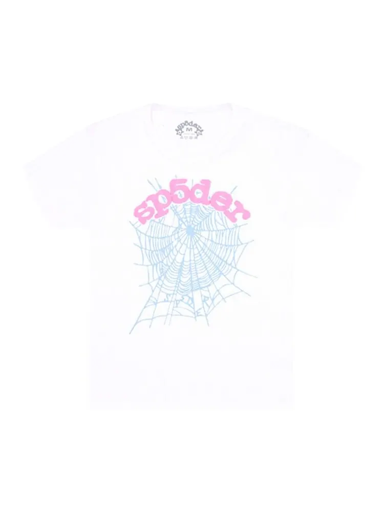 Футболка Sp5der OG Web Baby 'White' — изображение 2 из 3, белый