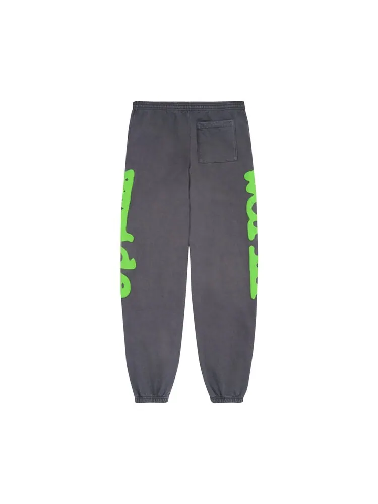 Спортивные брюки Sp5der Belugas 'Slate Grey/Green' — изображение 2 из 2, серый