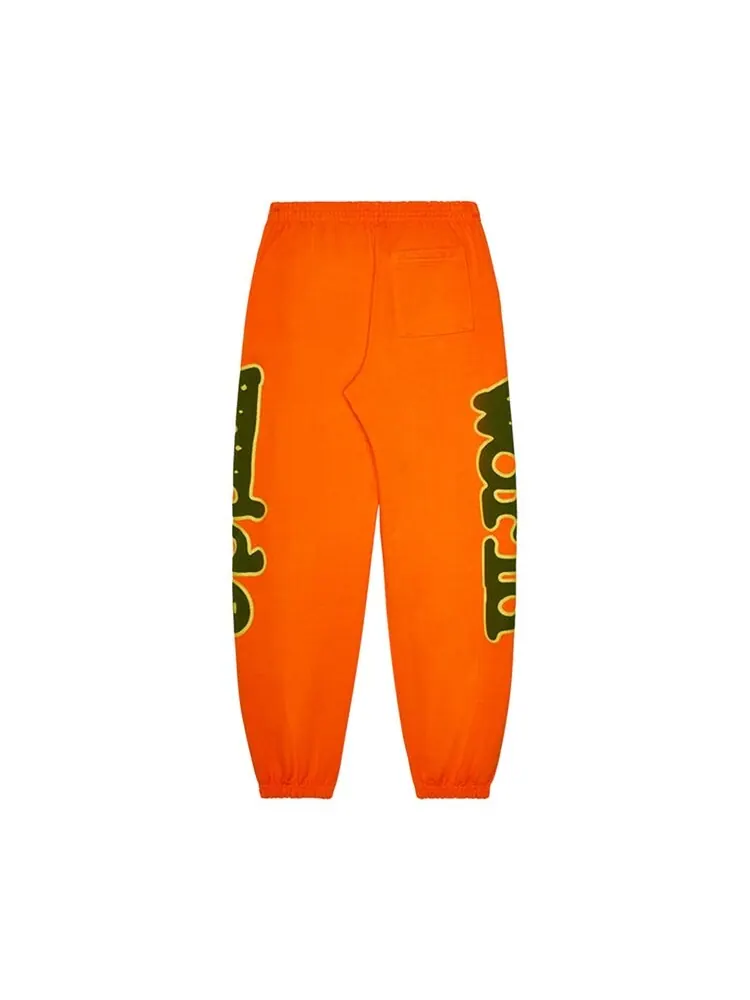 Спортивные брюки Sp5der Belugas 'Orange' — изображение 2 из 2, оранжевый