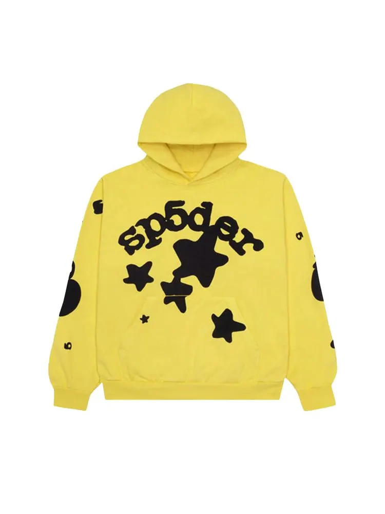 Худи Sp5der Beluga Hoodie 'Yellow' — изображение 1 из 1, желтый