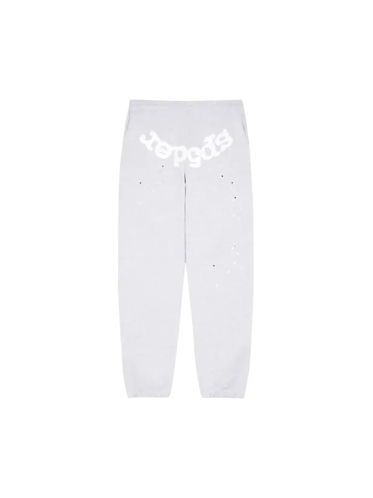Спортивные брюки Sp5der OG Webs 'Heather Grey' — изображение 1 из 3, серый