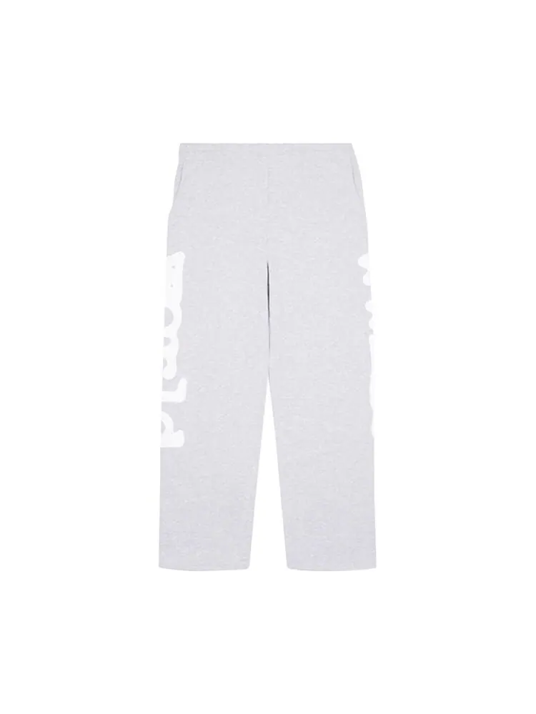 Спортивные брюки Sp5der Straight Leg Belugas 'Heather Grey' — изображение 2 из 3, серый