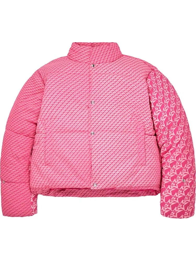 Пуховик Sp5der 5Star P*nk Puffer Jacket 'Pink' — изображение 1 из 2, розовый