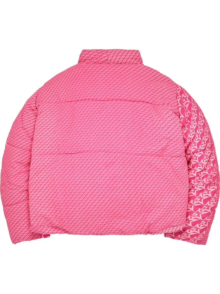 Пуховик Sp5der 5Star P*nk Puffer Jacket 'Pink' — изображение 2 из 2, розовый