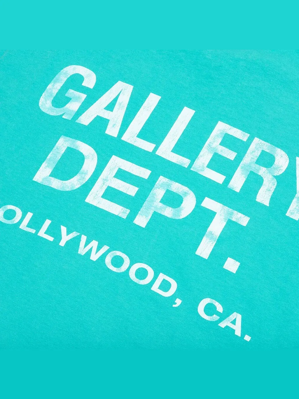 Лонгслив Gallery Dept. — изображение 3 из 4, бирюзовый