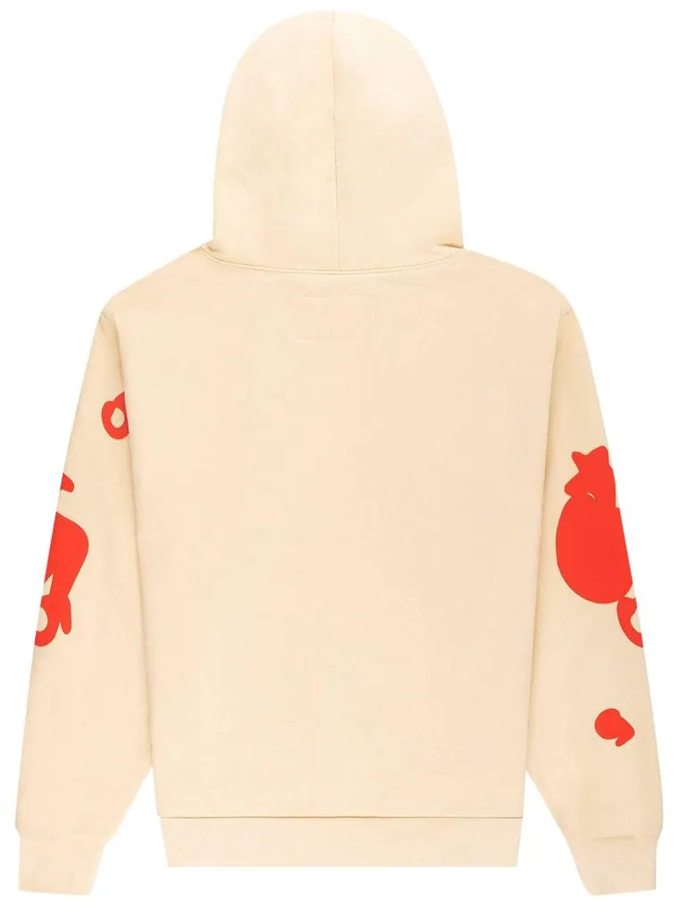 Худи Sp5der Beluga Hoodie 'Cream' — изображение 2 из 2, бежевый