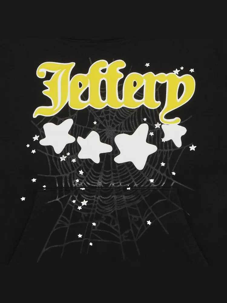 Худи Sp5der Jeffery Hoodie — изображение 3 из 3, черный