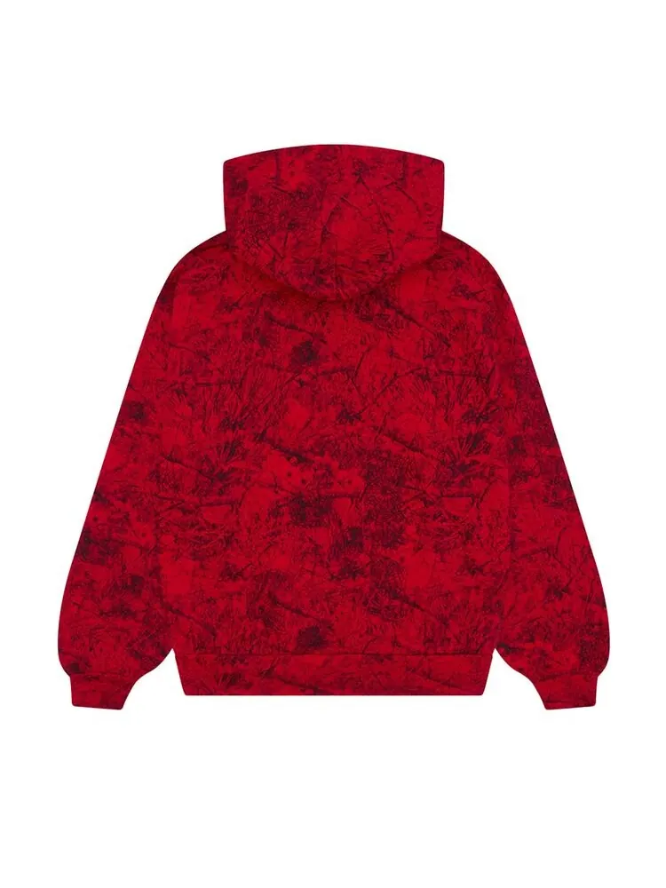 Худи Sp5der OG Tree Camo Hoodie Red — изображение 2 из 2, красный