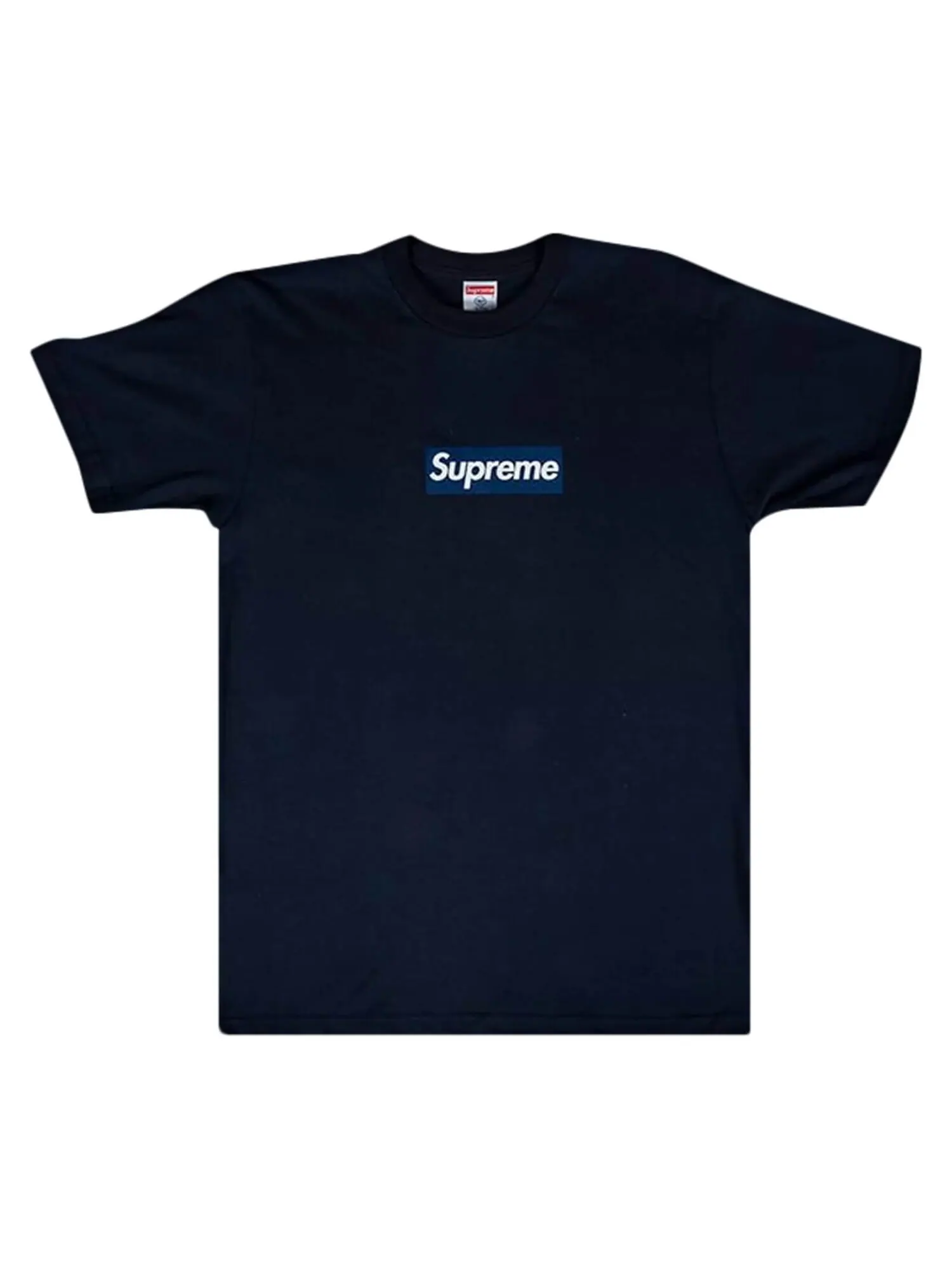 Футболка Supreme New York Yankees Box Logo — изображение 1 из 1, синий