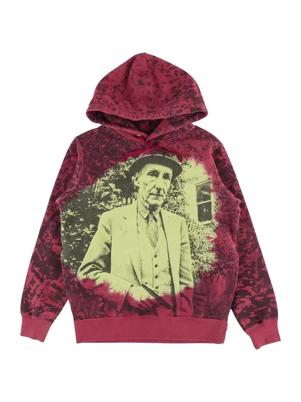 Худи Supreme Burroughs — изображение 1 из 1, красный