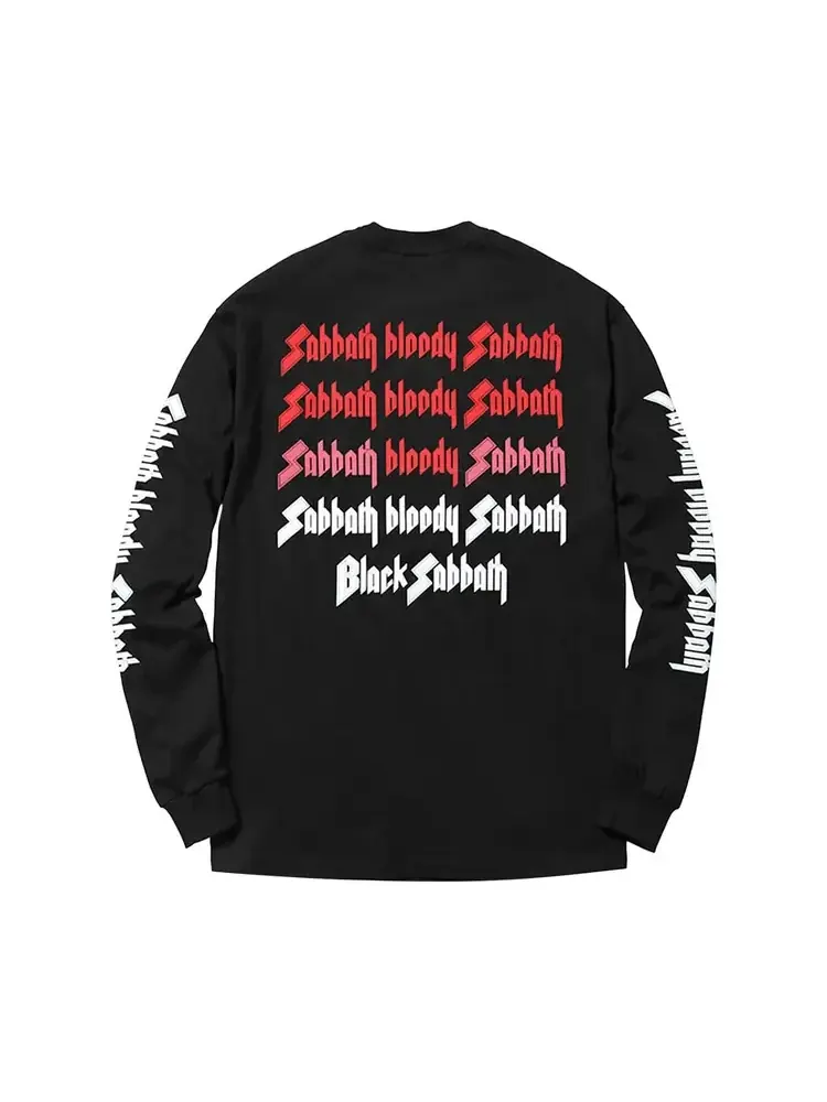 Футболка с длинными рукавами Supreme Black Sabbath — изображение 2 из 2, черный