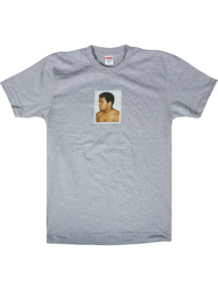 Футболка Supreme Ali x Warhol T-Shirt 'Grey' — изображение 1 из 1, серый
