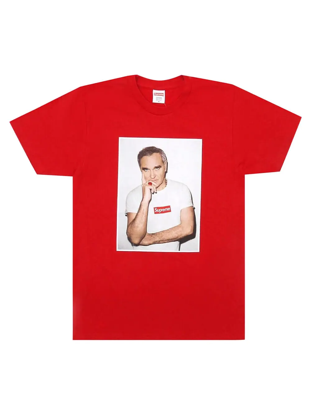Футболка Supreme Morrissey — изображение 1 из 1, красный