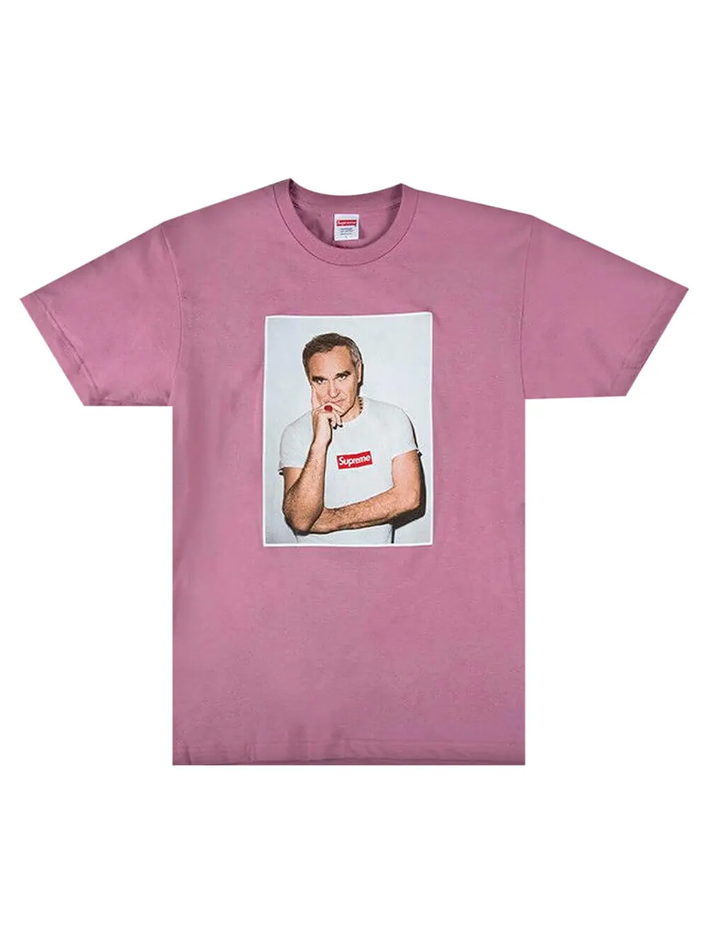 Футболка Supreme Morrissey — изображение 1 из 1, розовый