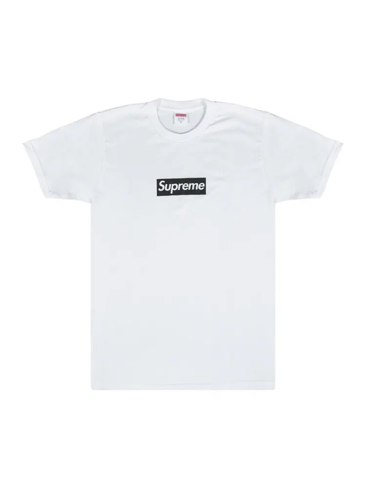 Футболка Supreme Paris Box Logo T-Shirt 'White' — изображение 1 из 4, белый