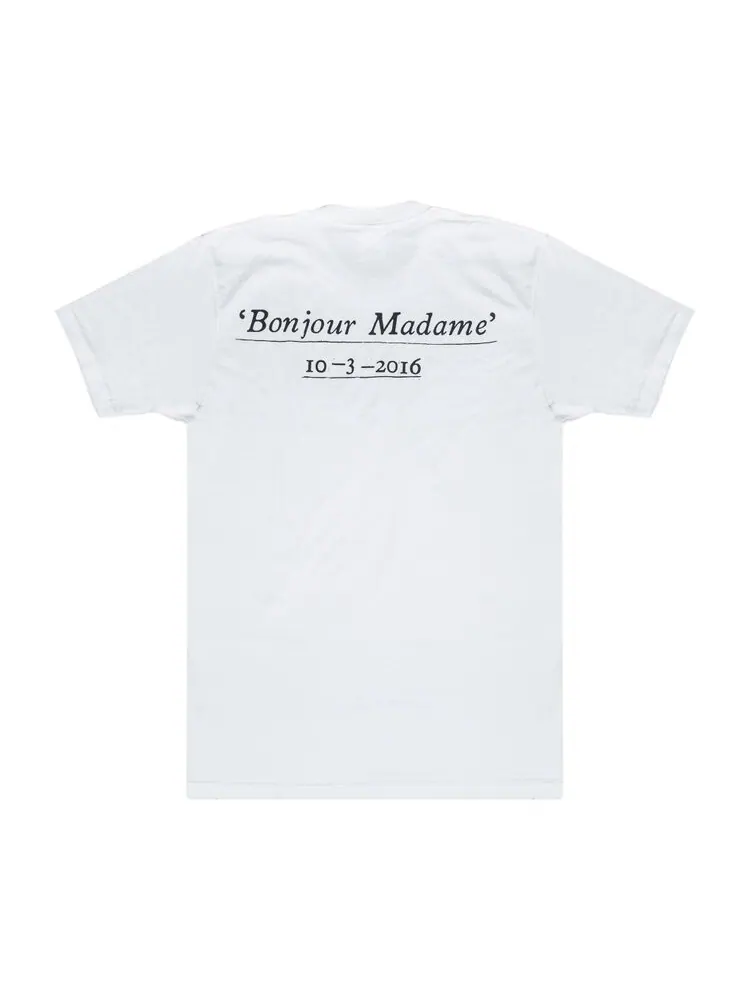 Футболка Supreme Paris Box Logo T-Shirt 'White' — изображение 2 из 4, белый