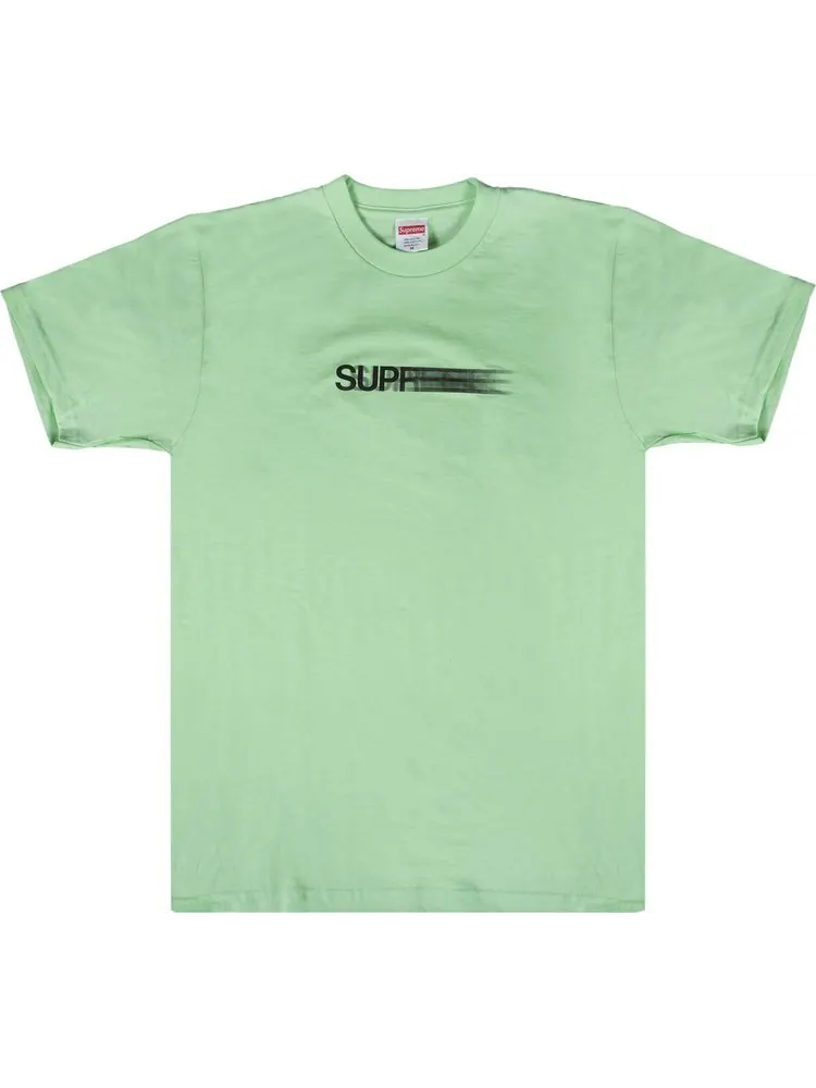 Футболка Supreme Motion Logo T-Shirt 'Green' — изображение 1 из 2, зеленый