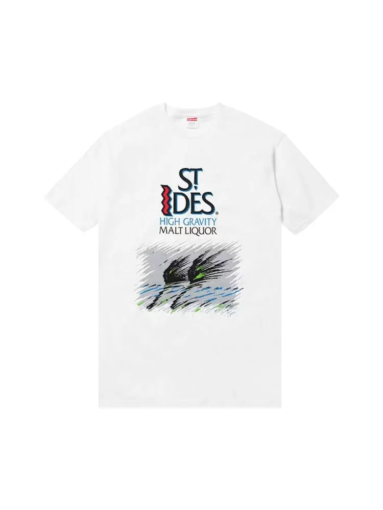Футболка Supreme St Ides Tee White — изображение 1 из 1, белый