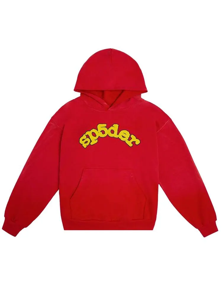 Худи Sp5der OG Logo Hoodie Red — изображение 1 из 2, красный