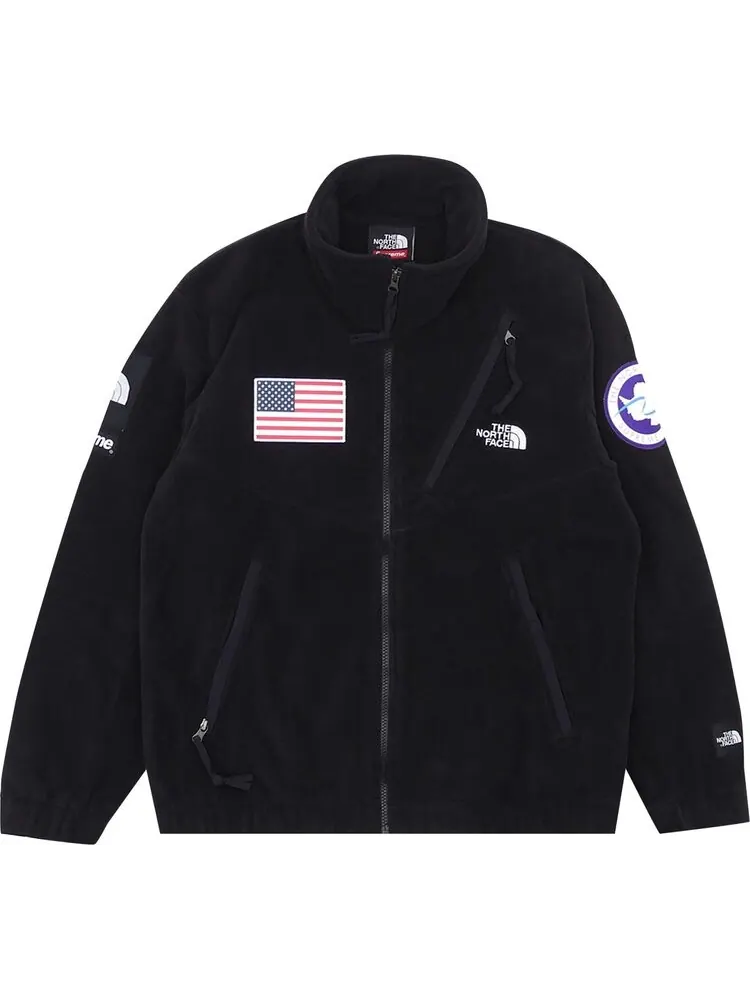 Куртка Supreme x The North Face Trans Antarctica Expedition Fleece Jacket 'Black' — изображение 1 из 1, черный